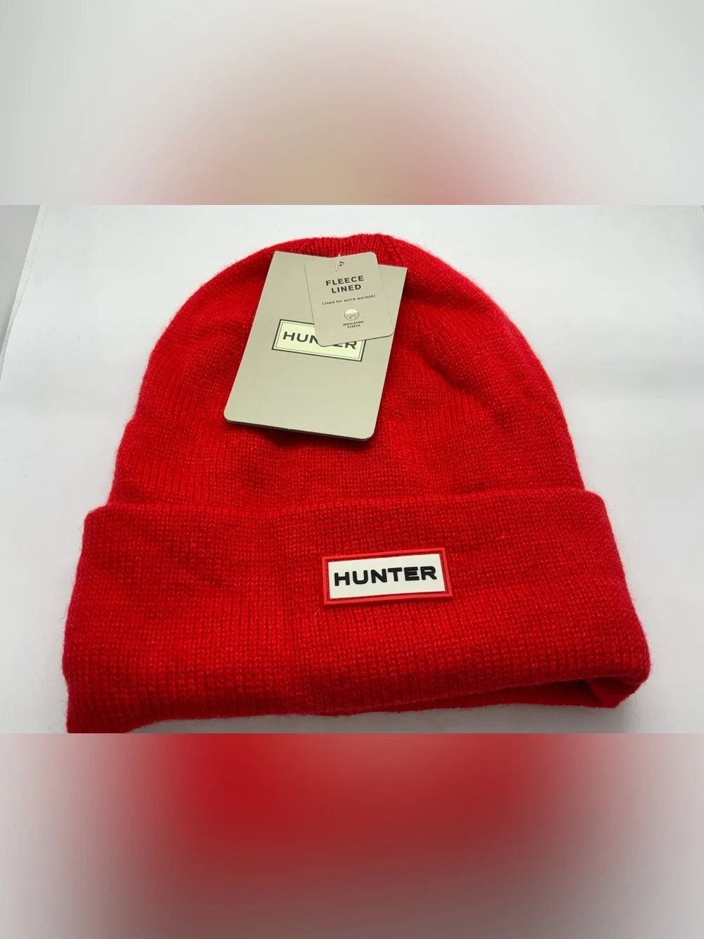 Hunter Women's Play Essential Cuffed Logo Beanie
